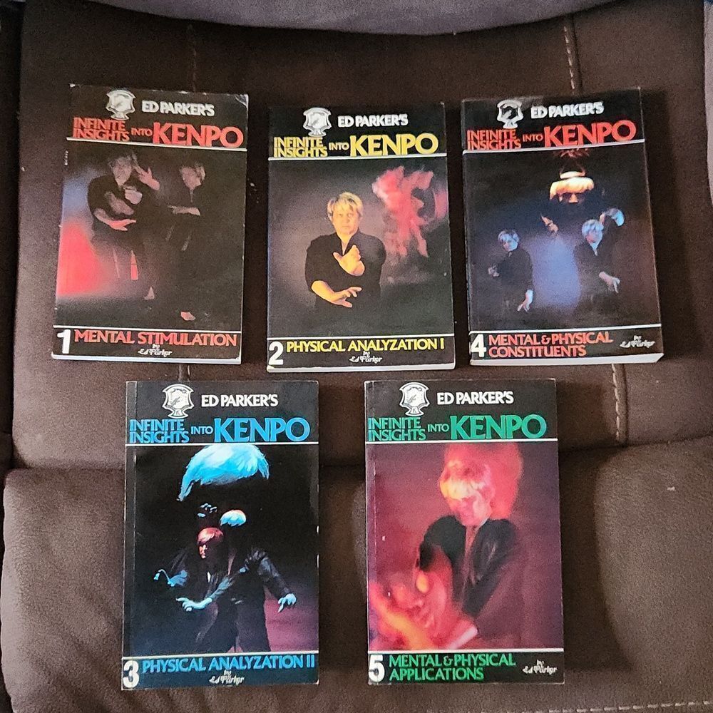 Ed Parker's Infinite Insights Into Kenpo Books 1-5 Set
